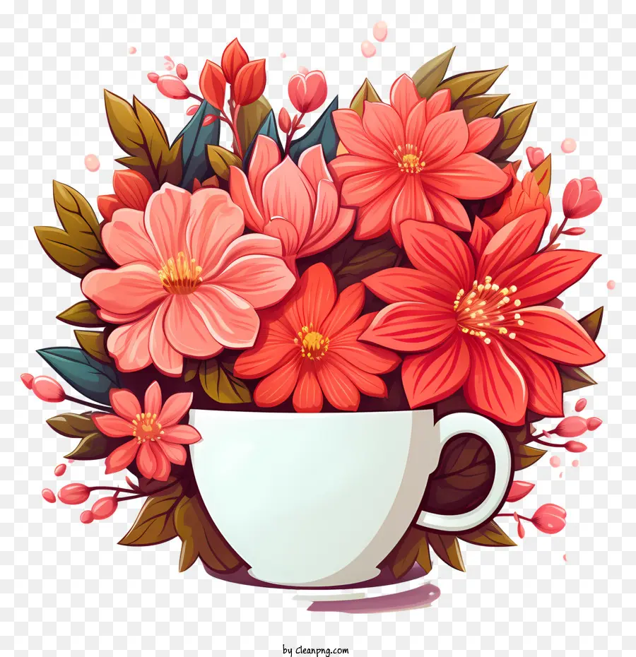 Flores De Café，Buquê De Flores PNG