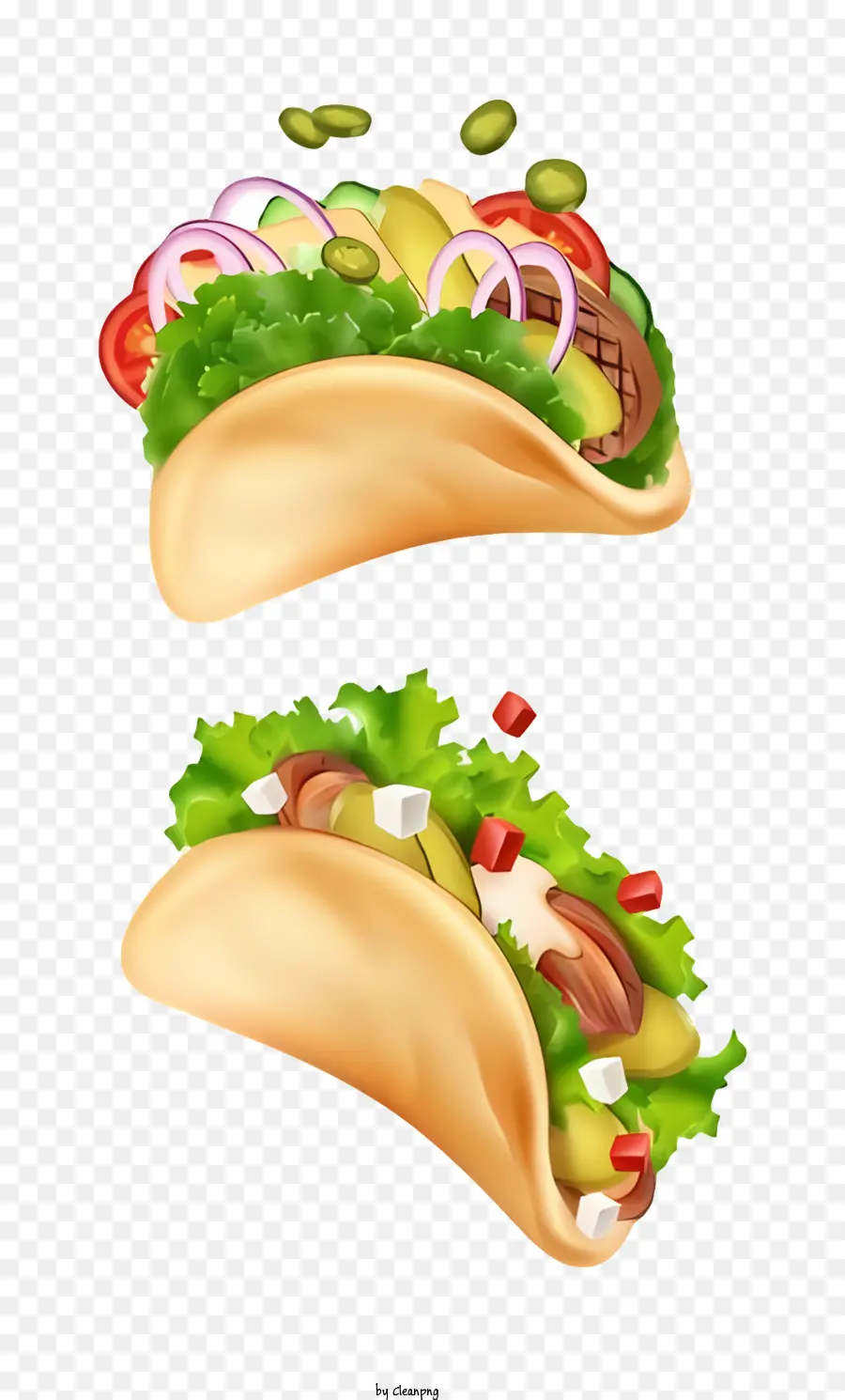 Taco，Tacos Mexicanos PNG