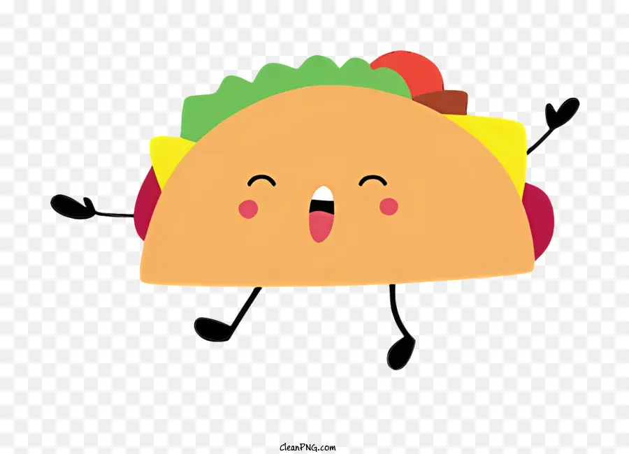 Taco，Taco Dos Desenhos Animados PNG