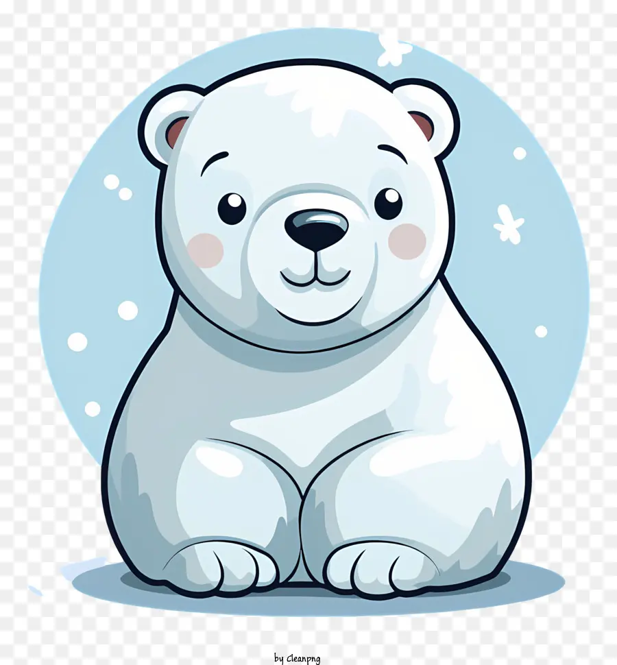 Urso Polar，Urso Sorridente PNG