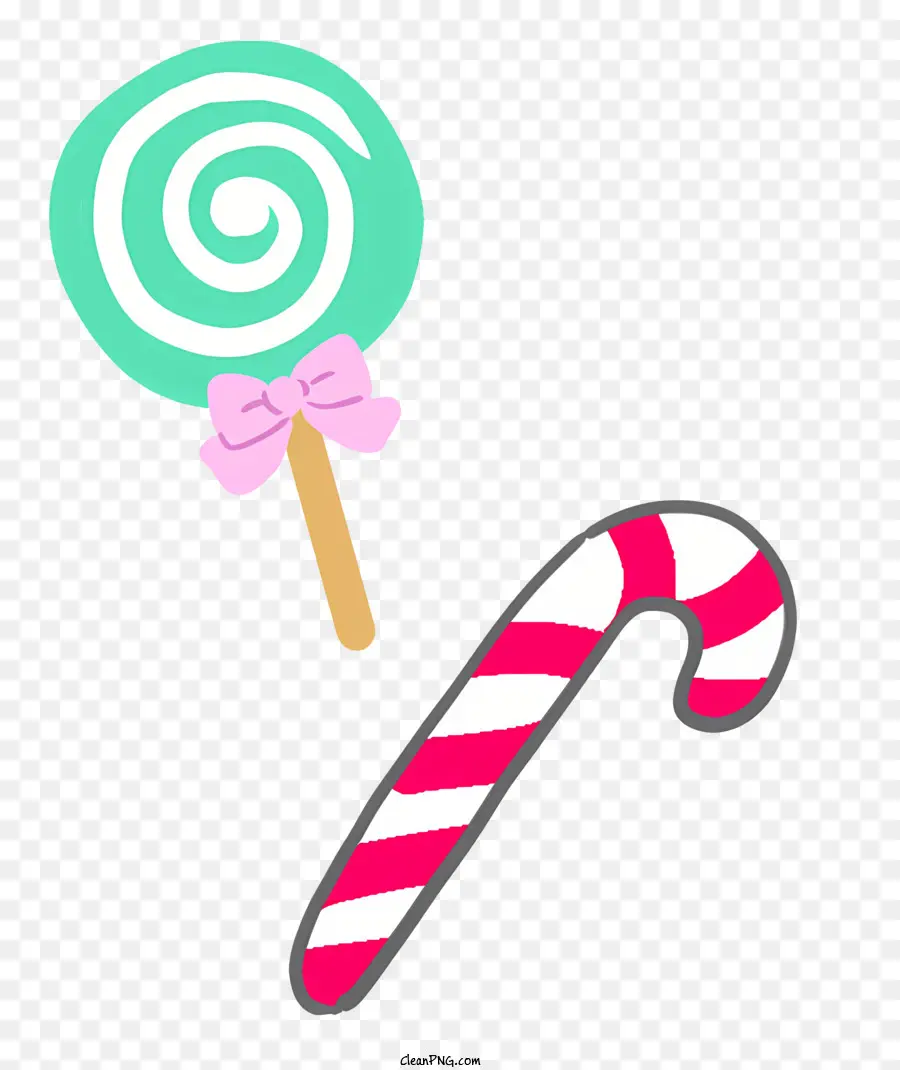 Pirulito，Candy Cane PNG