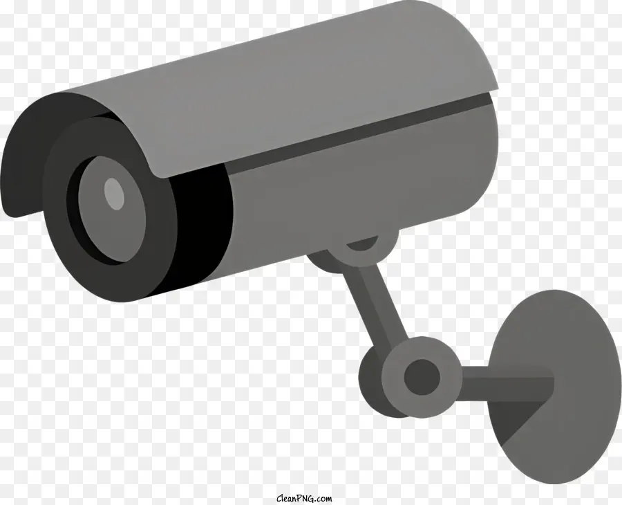 Security Camera，Lente Preta E Branca PNG