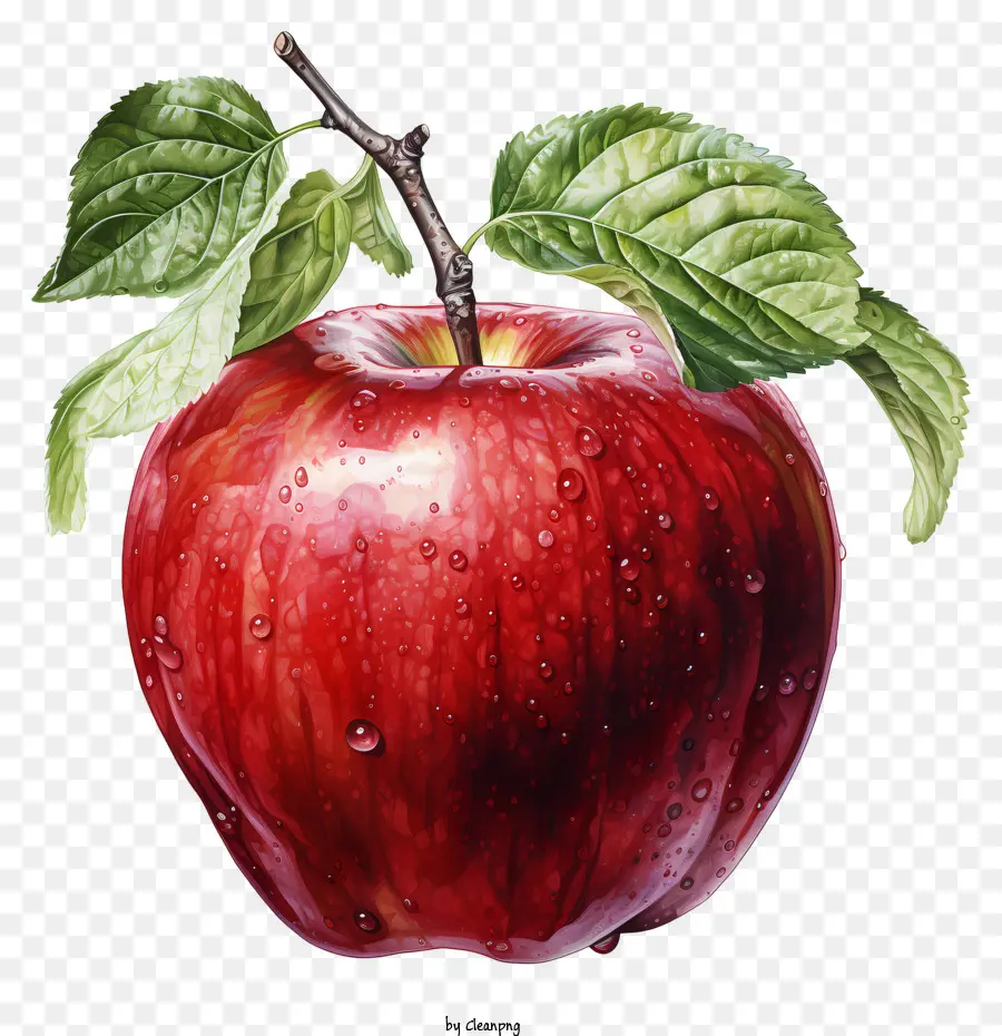 Apple，Pintura De Maçã PNG