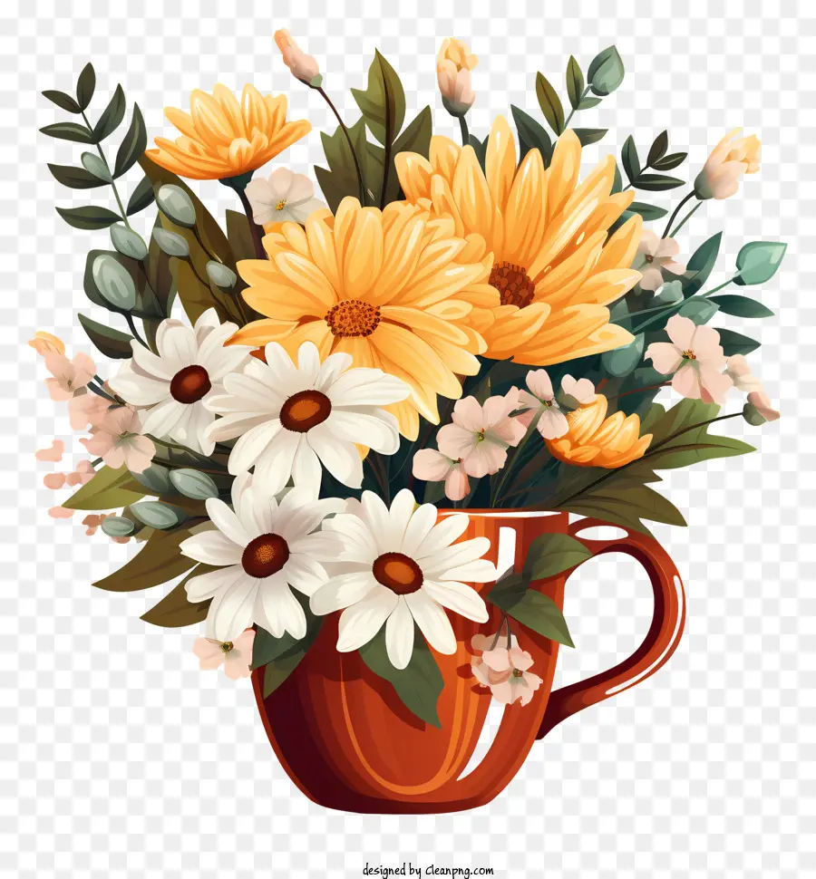 Flores De Café，Buquê De Flores PNG