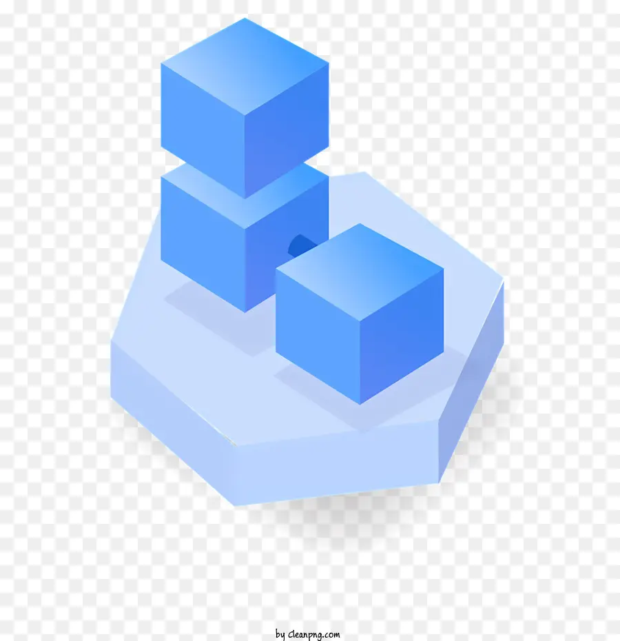 Cubo Transparente，Cubos Empilhados PNG