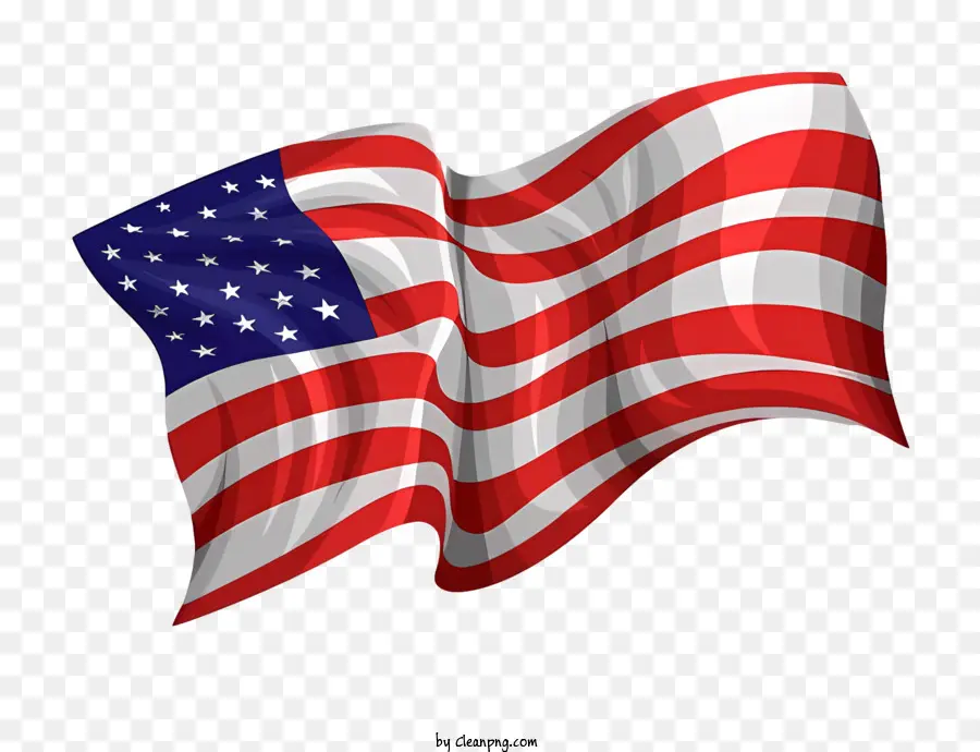 Bandeira Americana，Vermelho PNG