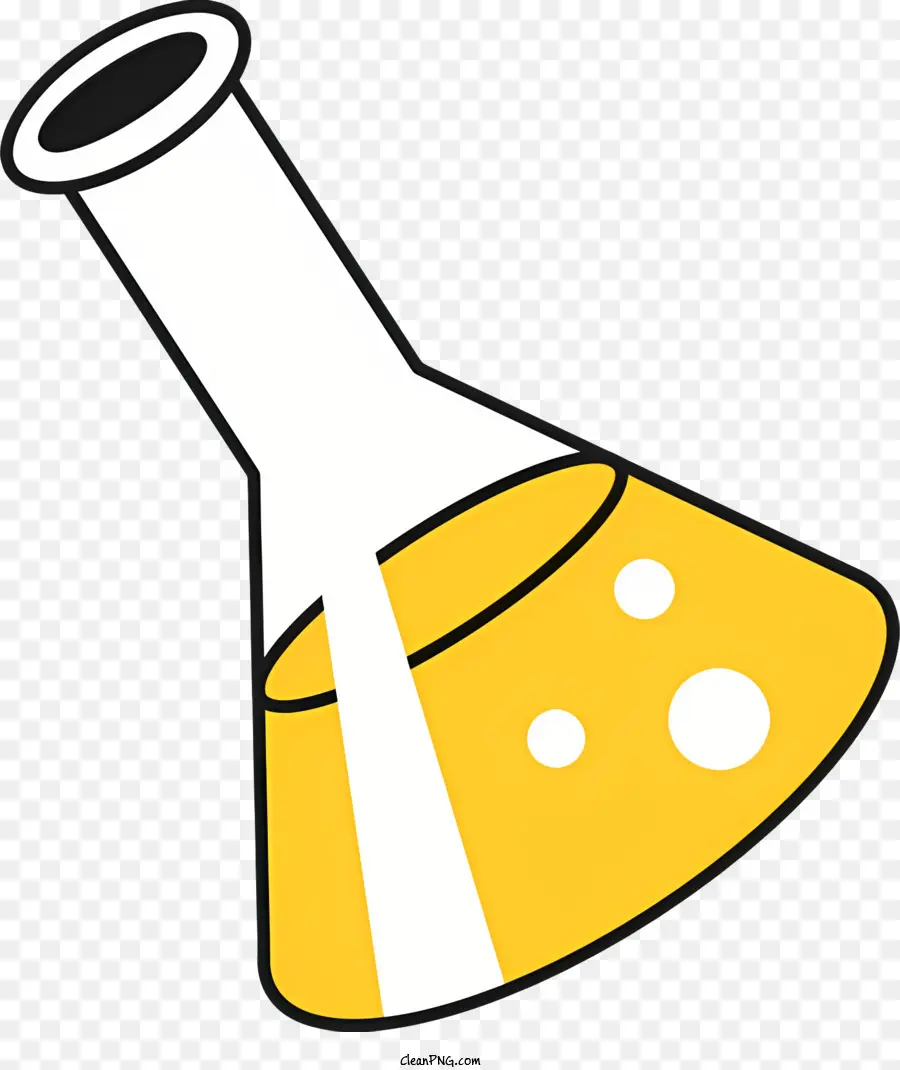 ícone，Frasco Amarelo PNG