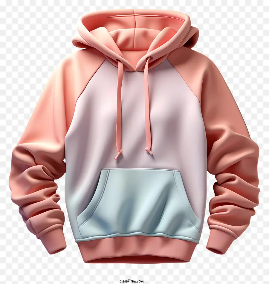 Capuz，Hoodie Rosa PNG