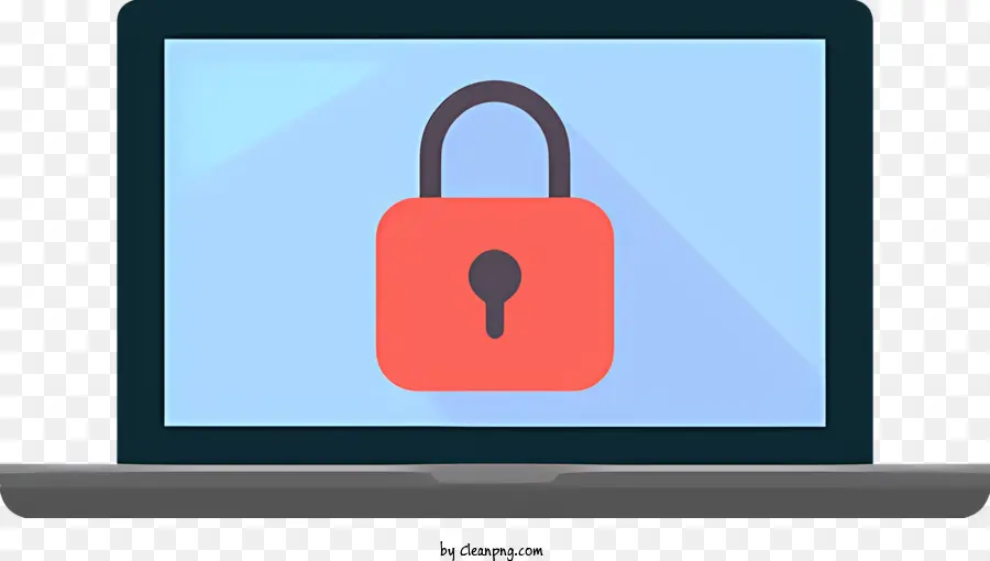 Segurança Do Laptop，ícone De Cadeado PNG
