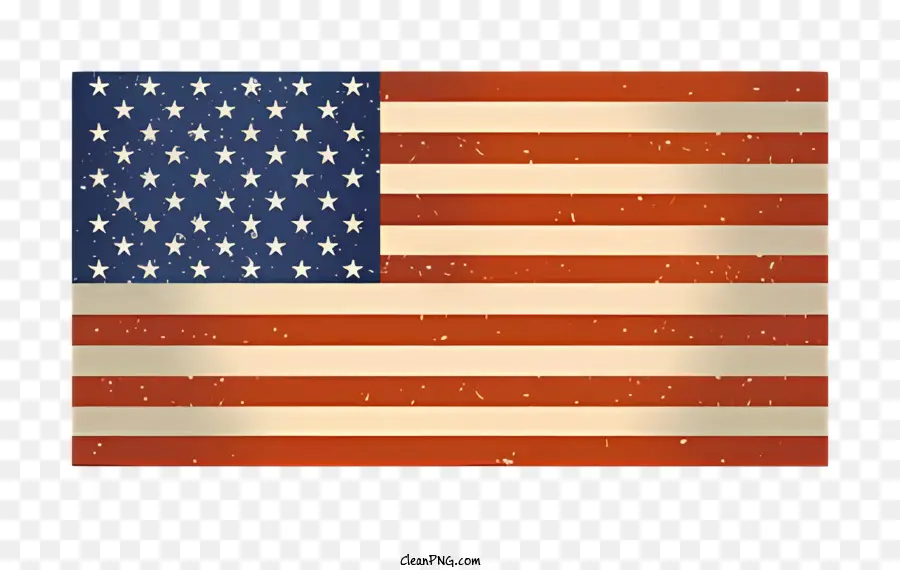Bandeira Americana，Vintage Bandeira PNG