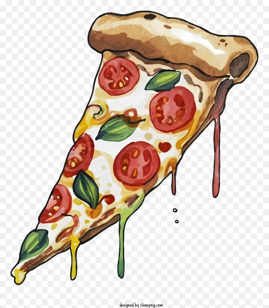 Cartoon，Pizza PNG