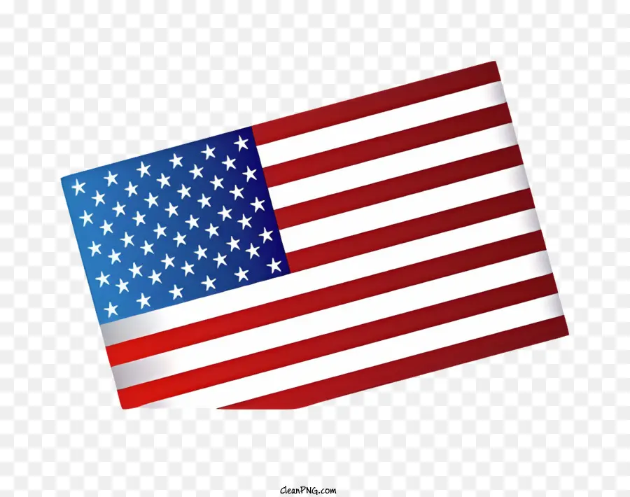 Bandeira Americana，Estrelas E Faixas PNG
