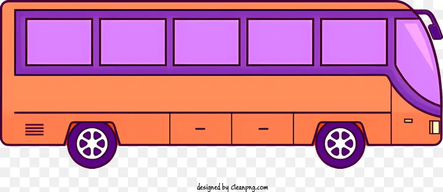 ônibus Escolar，Motion PNG