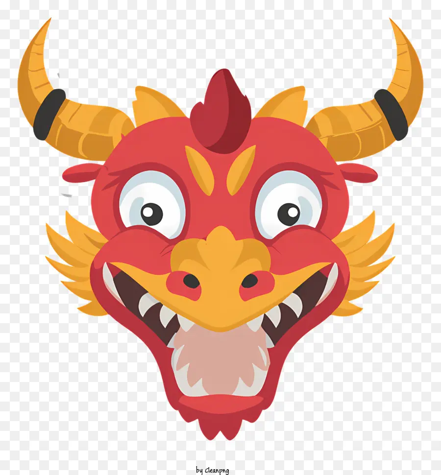 Desenho Animado Dragon，Dragão Vermelho PNG