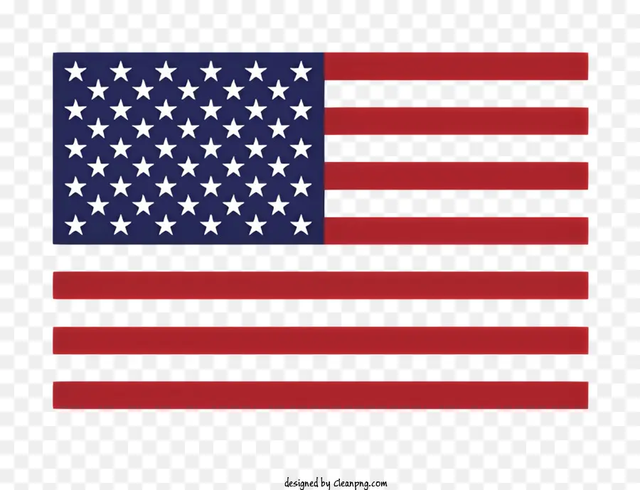 Bandeira Americana，Bandeira Dos Estados Unidos PNG