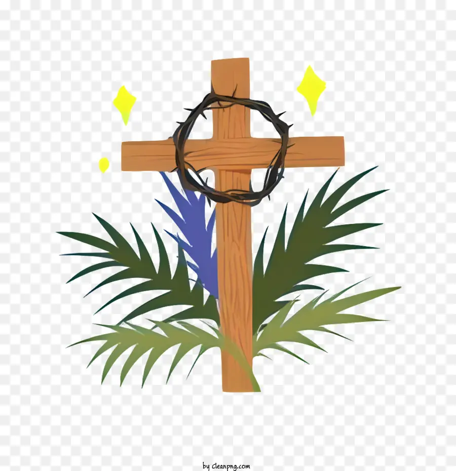 Batismo，Cruz De Madeira PNG