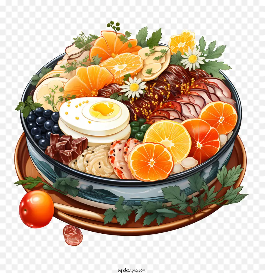 Caixa De Bento，Fruits PNG