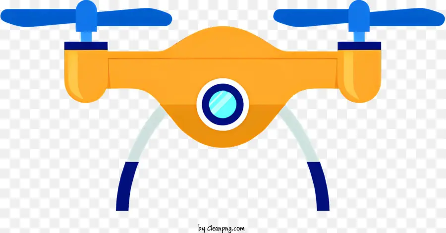 Drone，Drone Laranja PNG