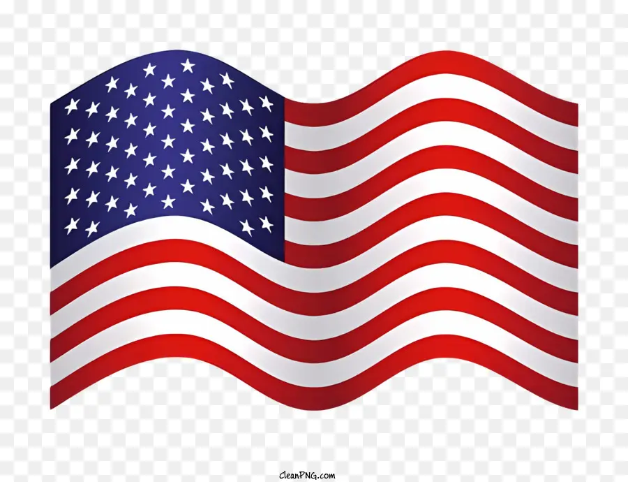 Bandeira Americana，Estados Unidos PNG