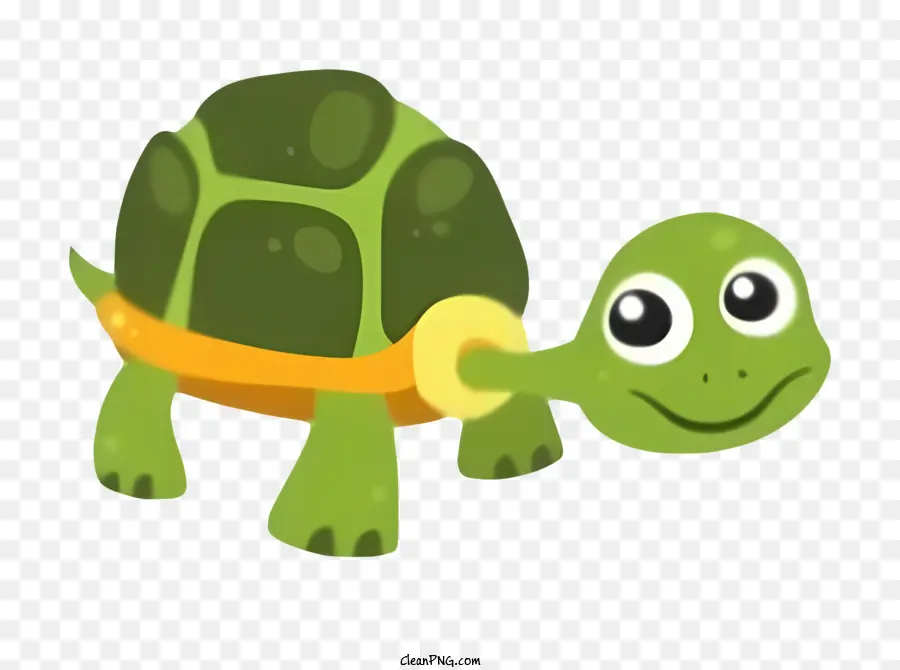 Turtle，Marca Amarela PNG