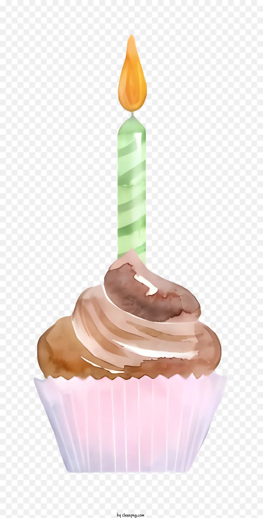 Bolo De Aniversário，Cupcake PNG