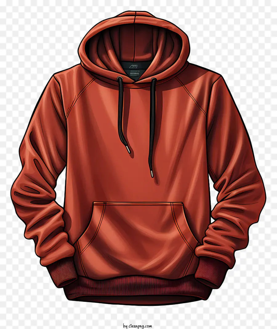 Capuz，Sweater De Capuz De Laranja PNG