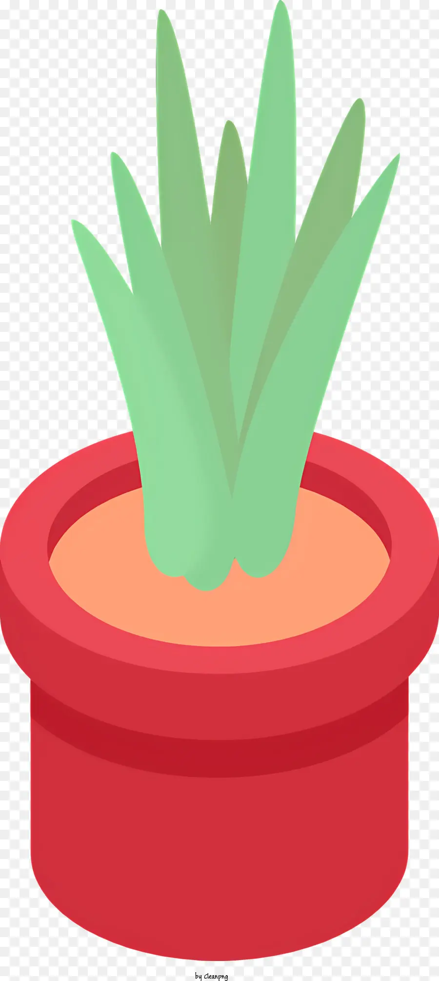 Planta De Vaso，Pote De Cerâmica Vermelha PNG