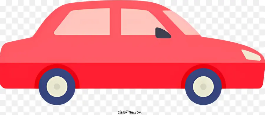 ícone，Carro Vermelho PNG