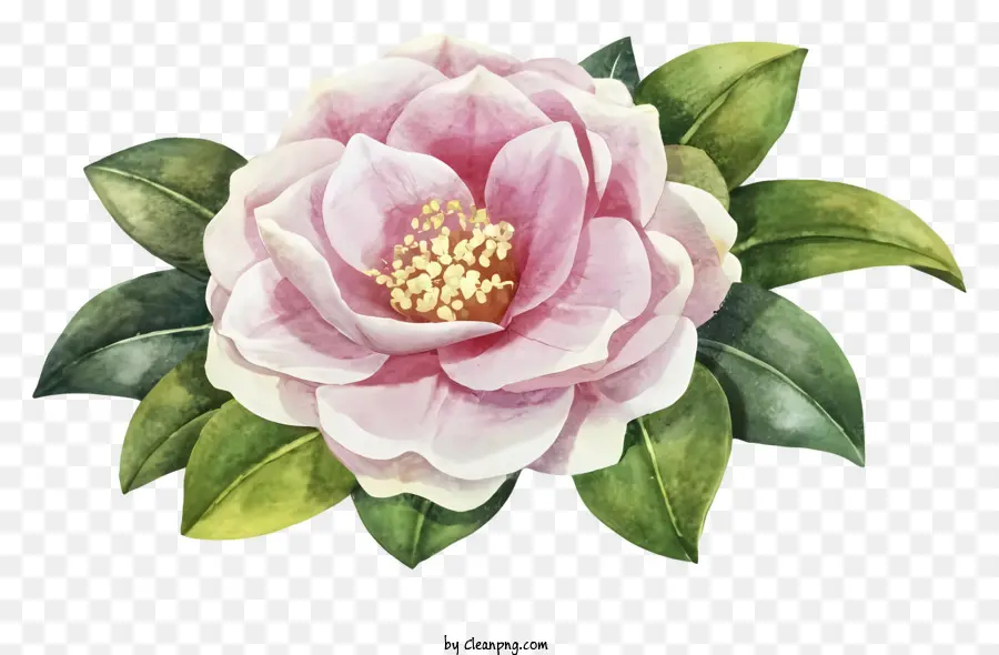 Desenho Animado，Flor Rosa PNG