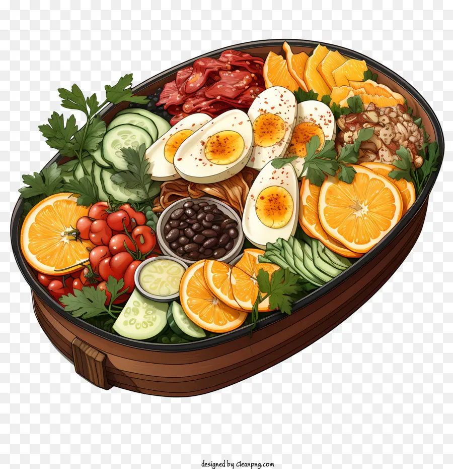 Caixa De Bento，Frutas E Legumes PNG