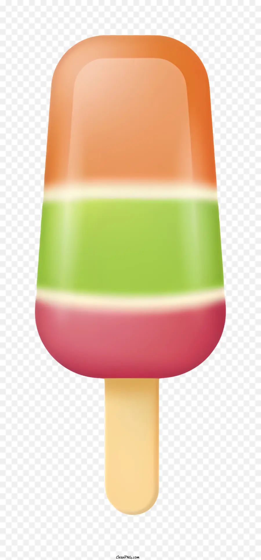 ícone，Picolé Colorido PNG