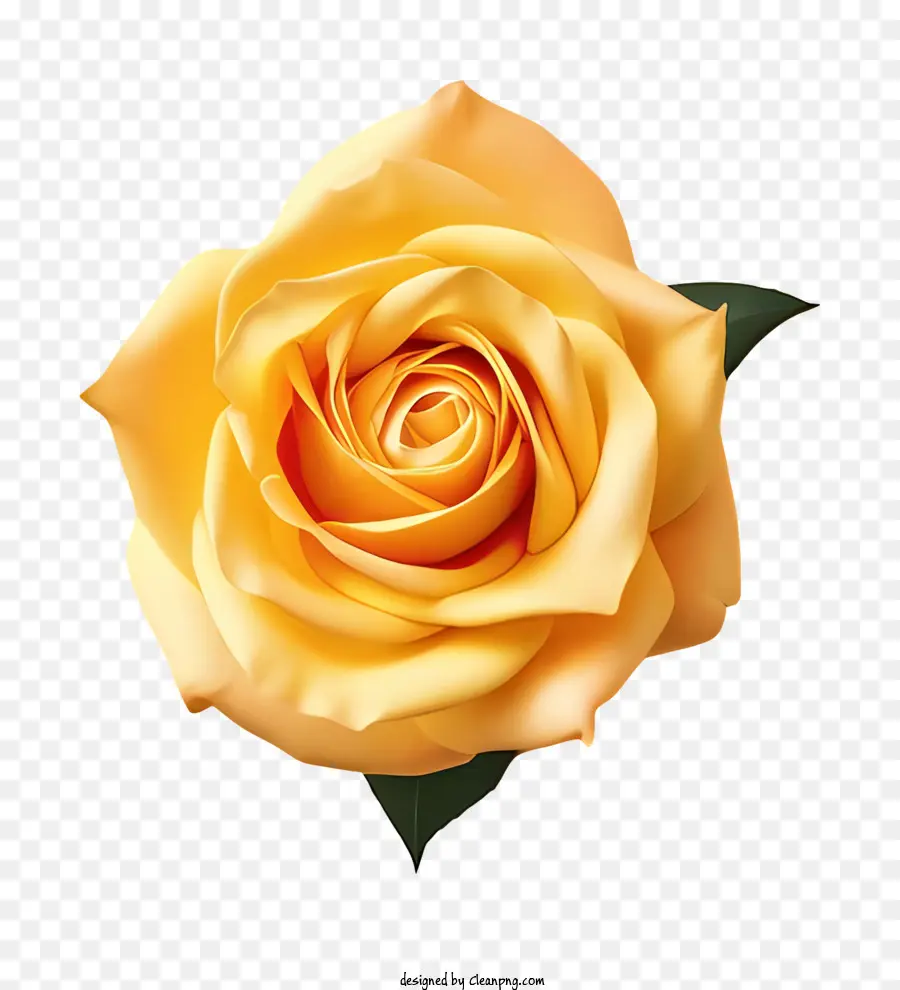 ícone，Rosa Amarela PNG