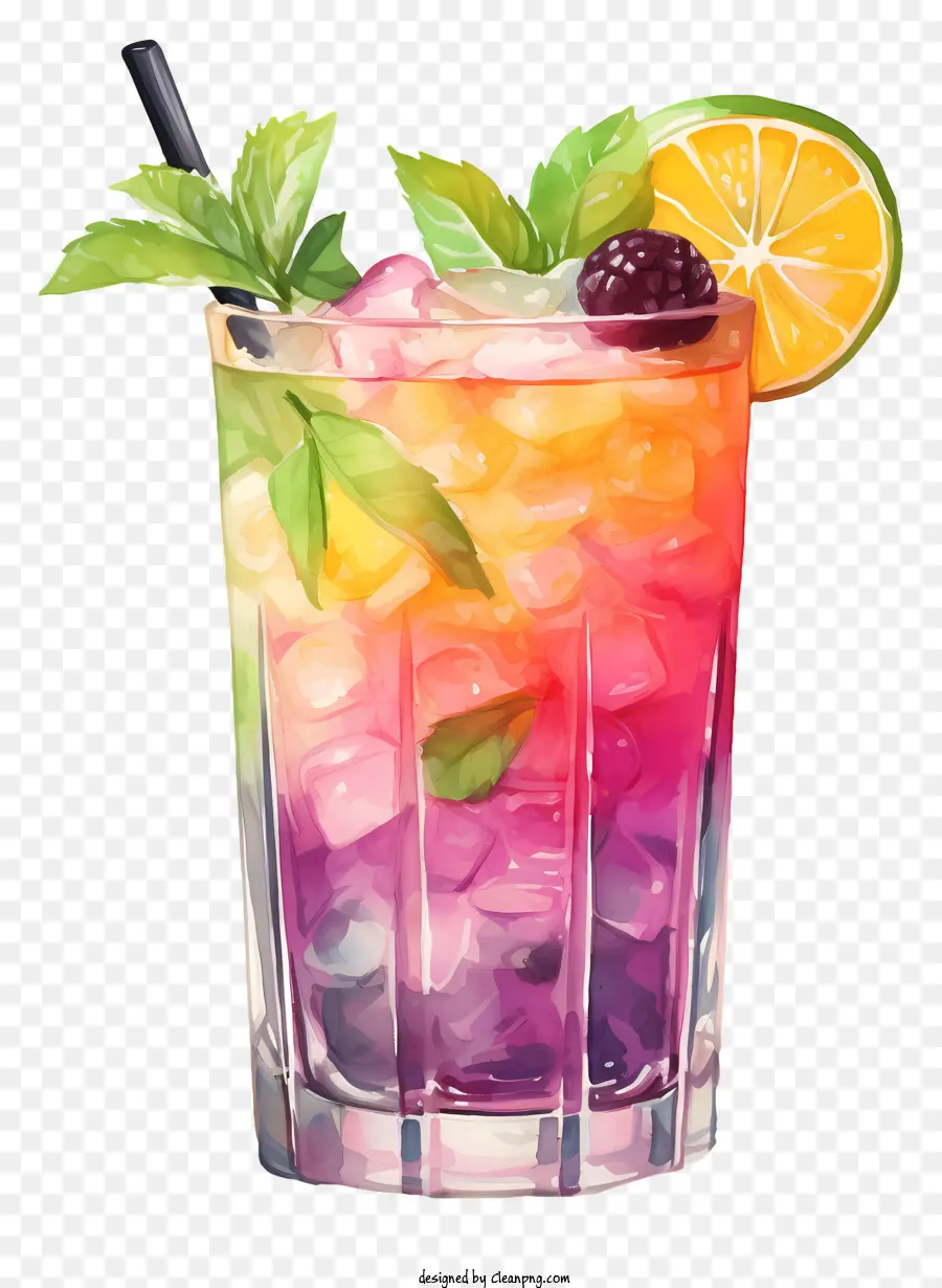 Cocktail，Bebida Tropical PNG