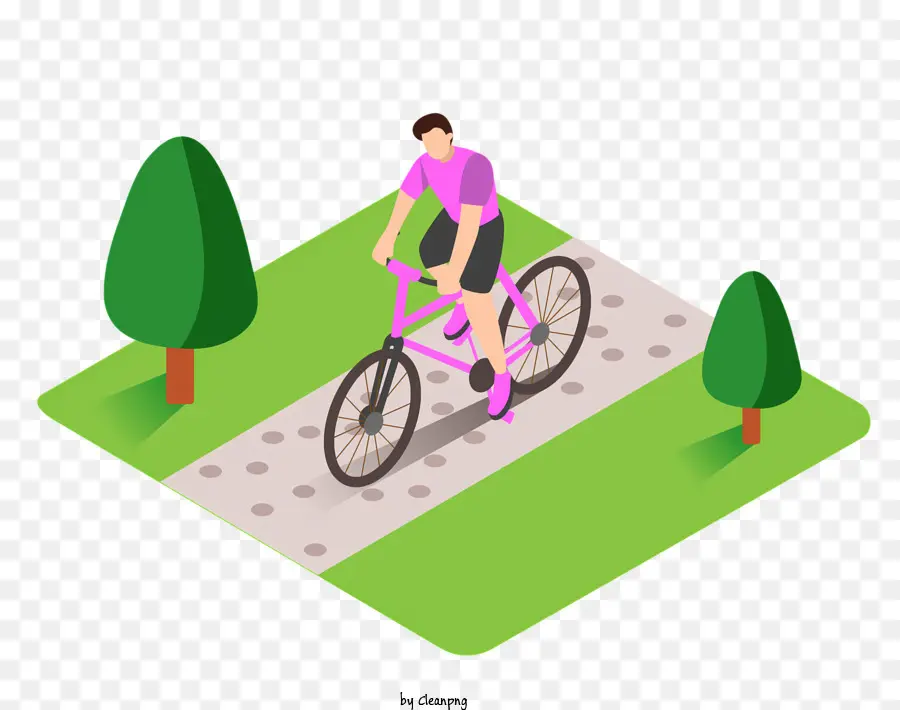 Cartoon，Bicicleta PNG
