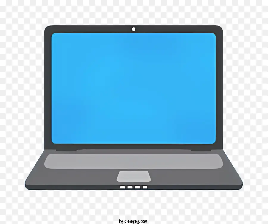 Laptop，Tela Azul PNG