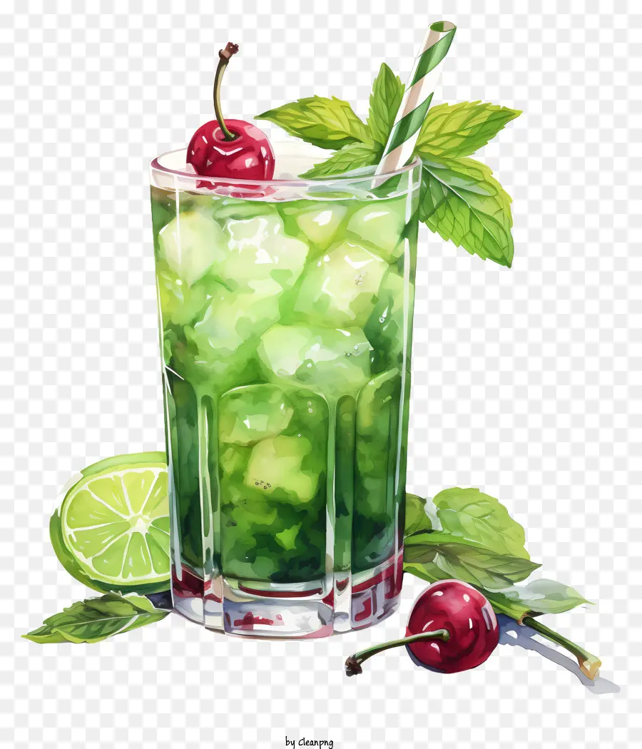 Cocktail，Hortelã PNG