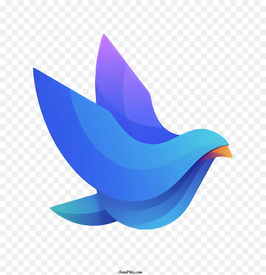 Pássaro Azul，Pássaro De Cauda Longa PNG
