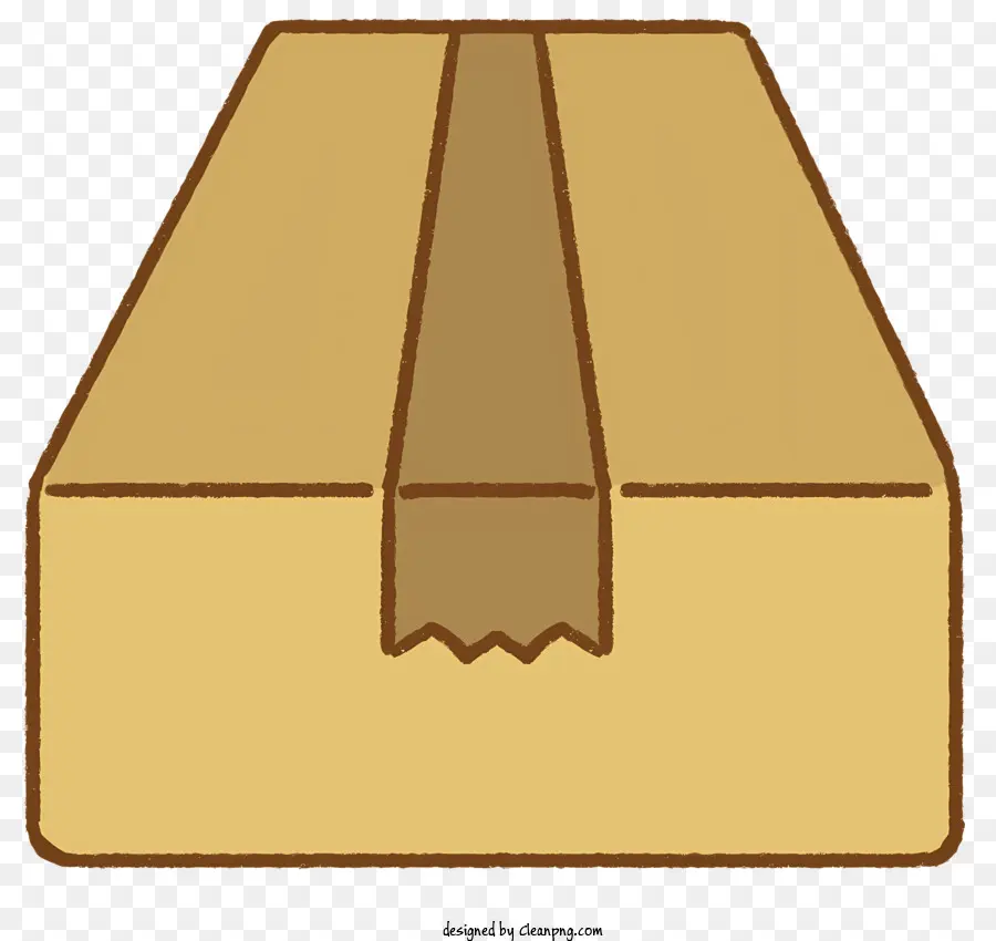 Wooden Box，Cordão Marrom PNG