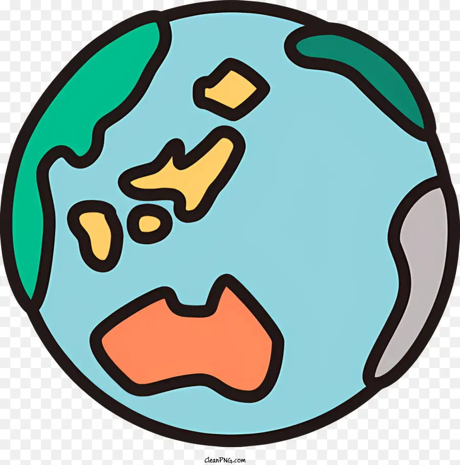 Earth，Azul PNG