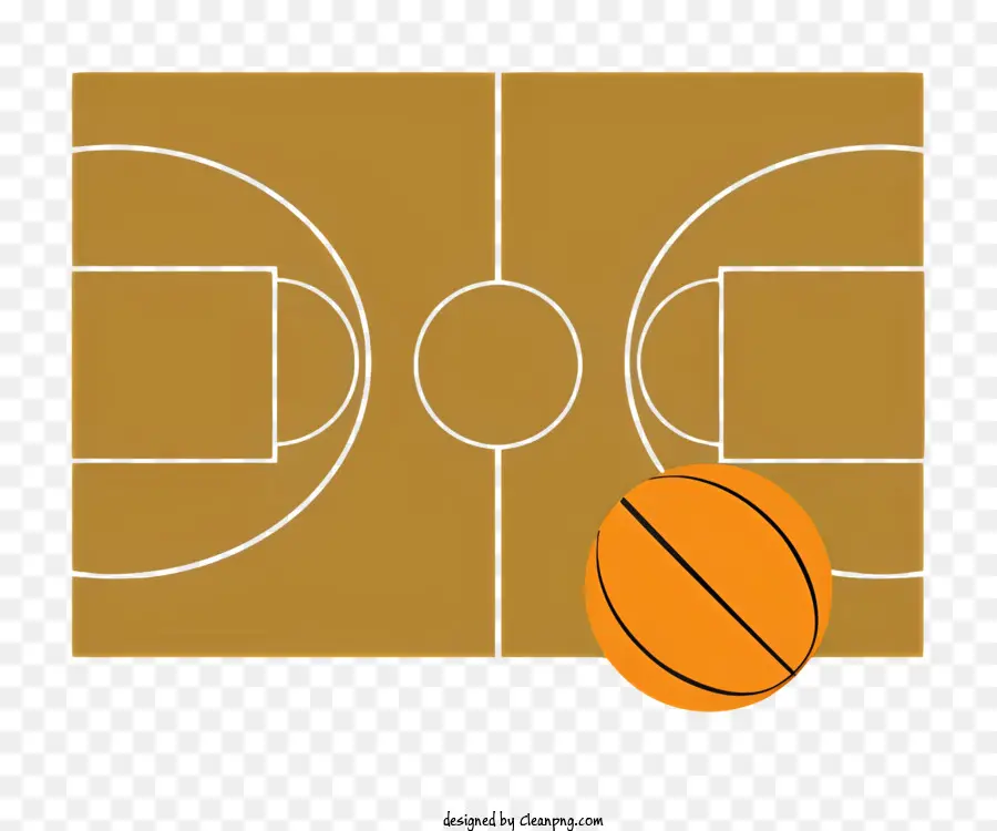 Quadra De Basquete，Cesta De Basquete PNG