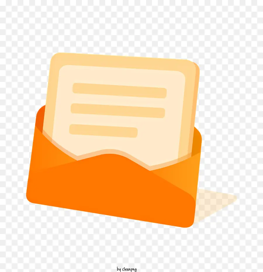 Envelope，Envelope Aberto PNG