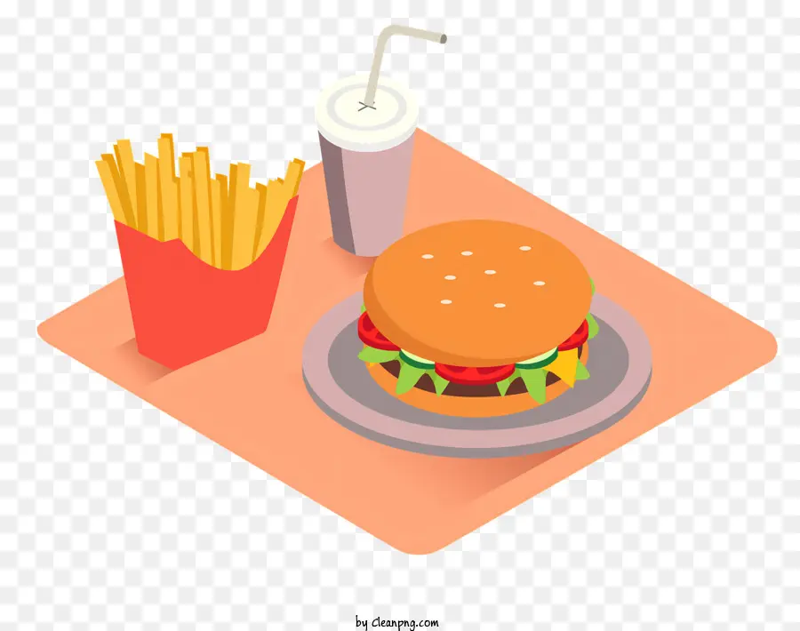 Cartoon，Hamburger PNG