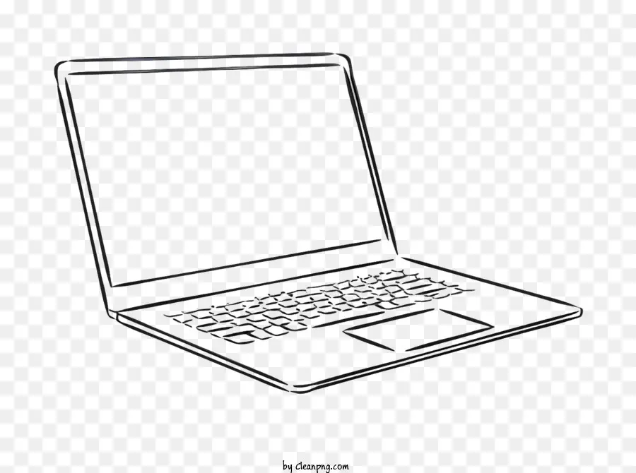 Laptop，Computador De Laptop Preto PNG