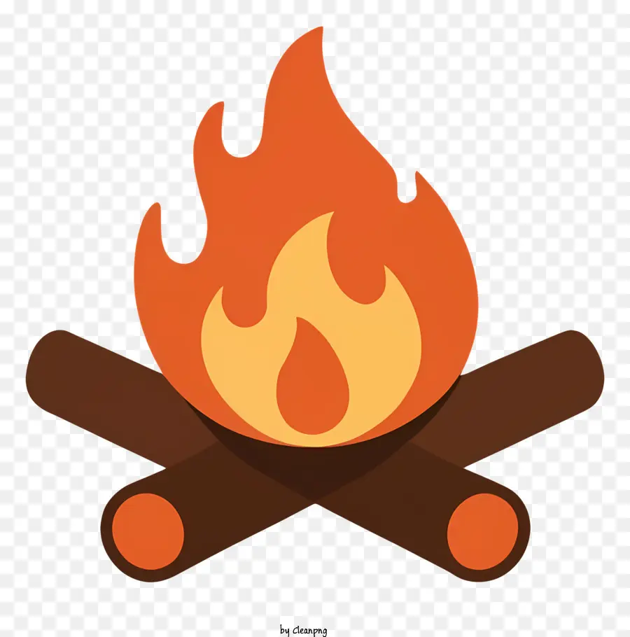 Cartoon，Campfire PNG