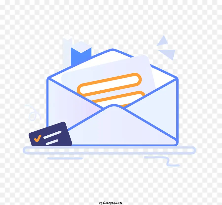 E Mail，Envelope Aberto PNG