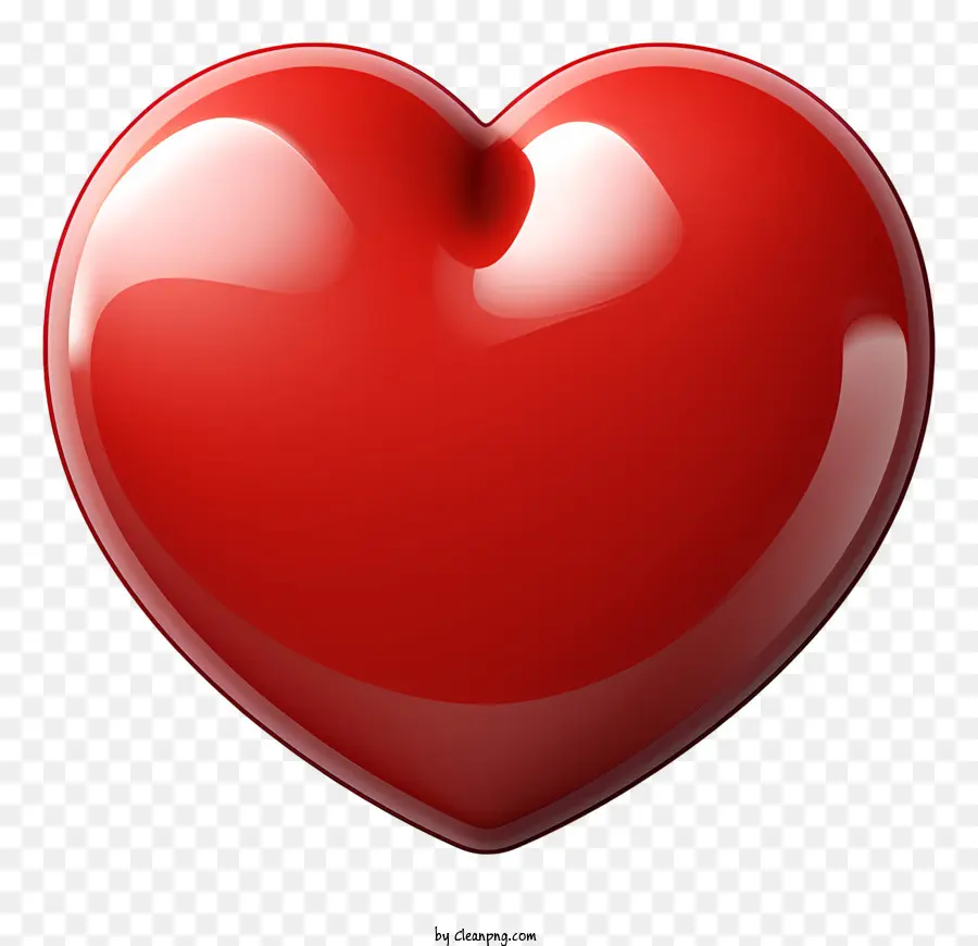 Coração，Forma De Coração Vermelho PNG