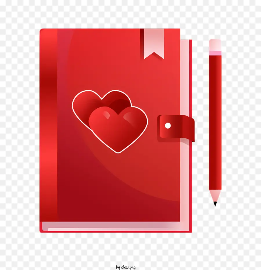 Vermelho Notebook，Caneta Vermelha PNG