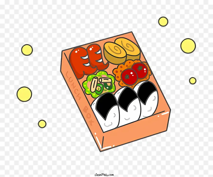 Cartoon，Caixa De Alimentos PNG