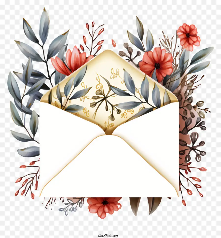 Envelope，Vintage Postal PNG