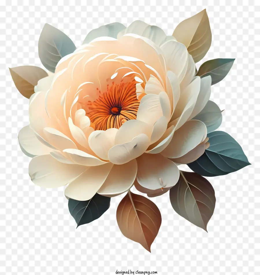 Desenho Animado，Flor Rosa PNG